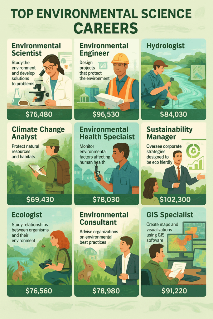 Top Environmental Science Careers
