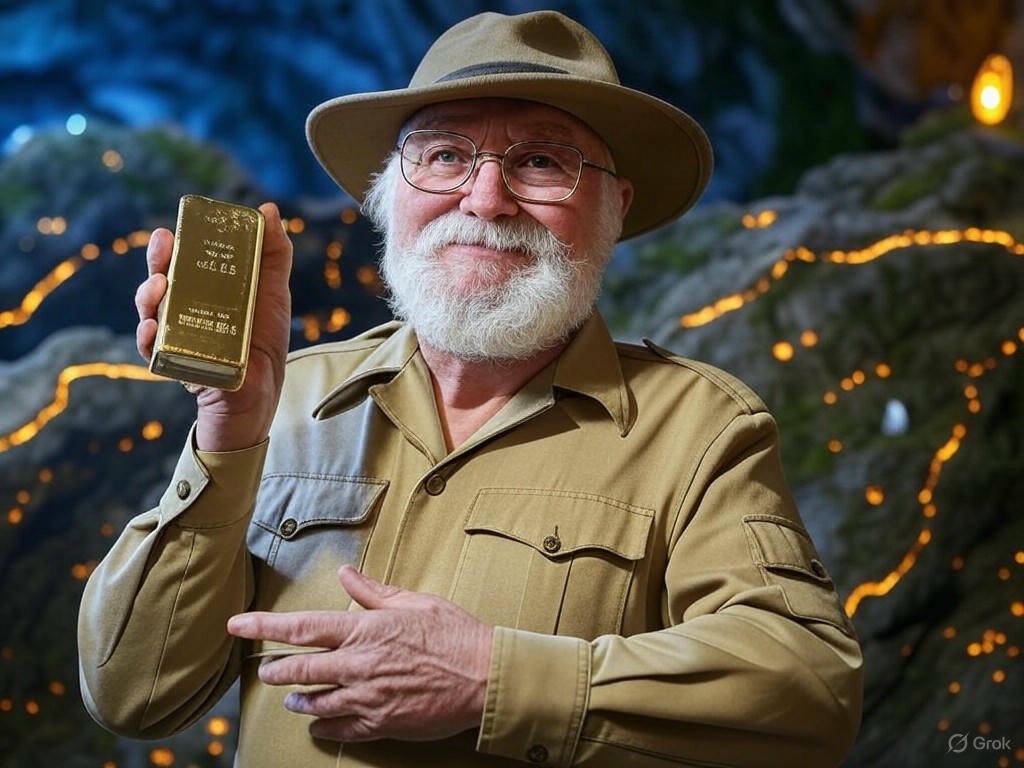 A photo of gold bars and coins representing a secure Gold IRA investment for retirement planning.Image