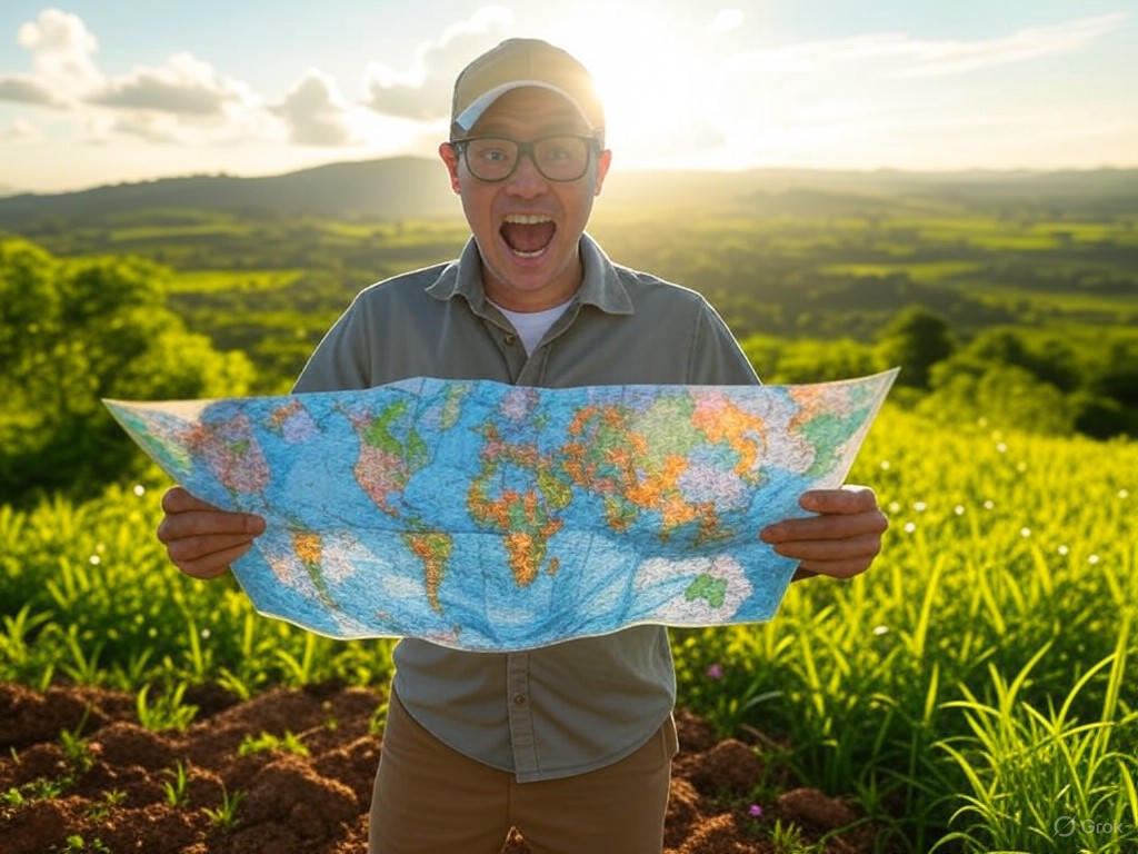 A world map highlighting emerging markets, illustrating expert investing strategies for navigating unfamiliar territories.Image