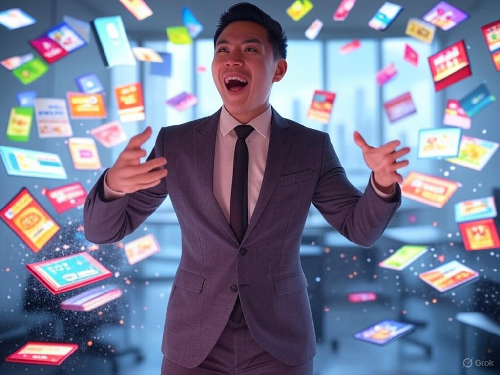 An illustration of Google AI Ads tools, showcasing AI-driven features like generative creatives, Smart Bidding, and automated advertising strategies to enhance digital marketing portfolios.Image