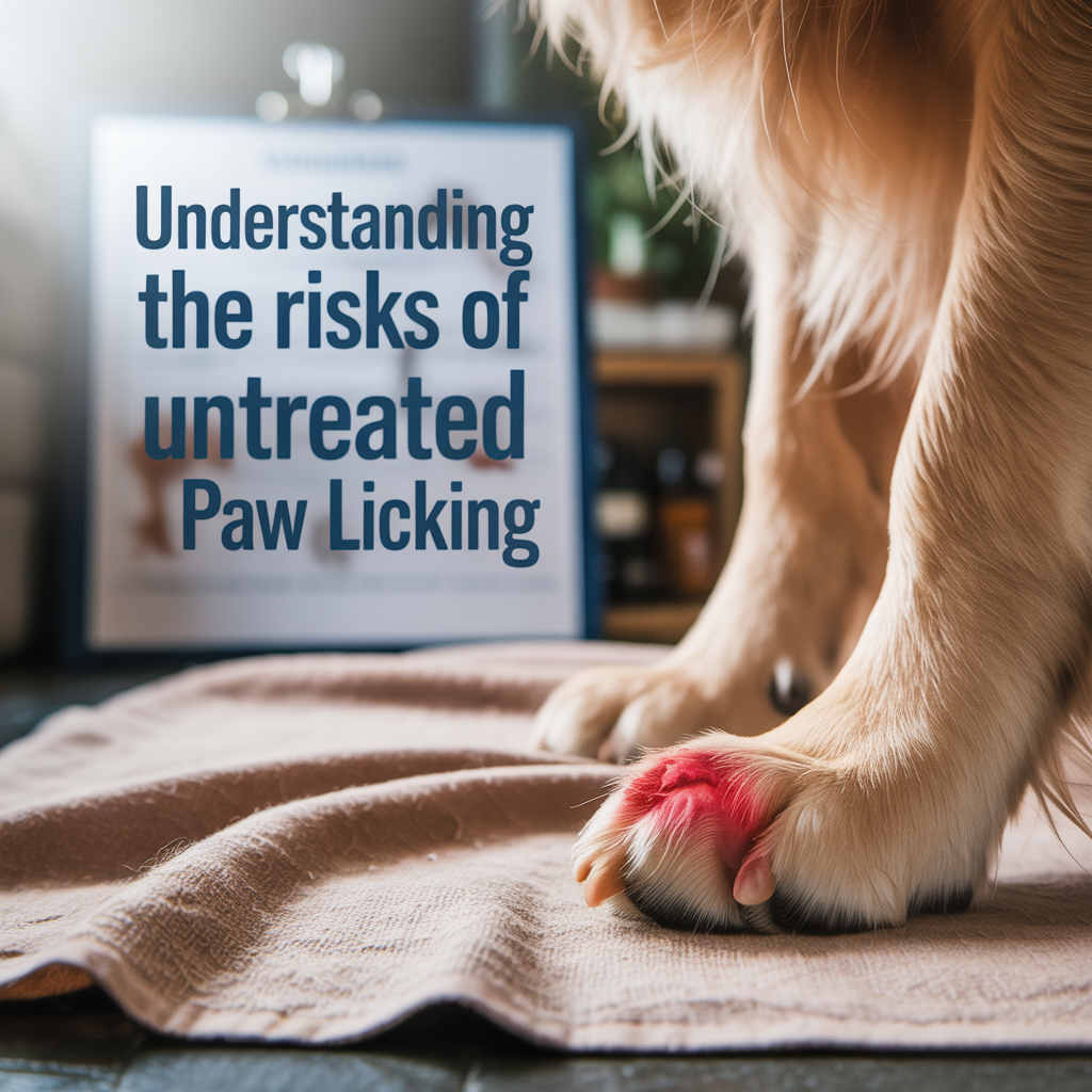 Understanding the Risks of Untreated Paw Licking