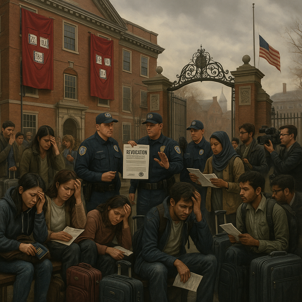 harvard trump